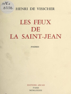 cover image of Les feux de la Saint-Jean